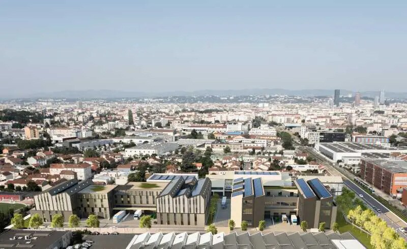 Bureau dans Villeurbanne à louer - Photo du bâtiment - Image 2 de 36