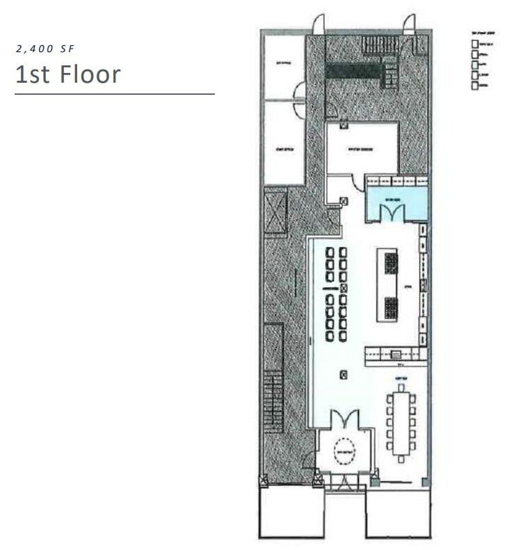 16-18 Hudson Pl, Hoboken, NJ for lease Floor Plan- Image 1 of 1