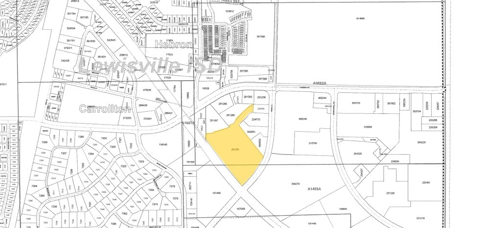 4201 Marsh Ln, Carrollton, TX à vendre - Plan cadastral - Image 2 de 19