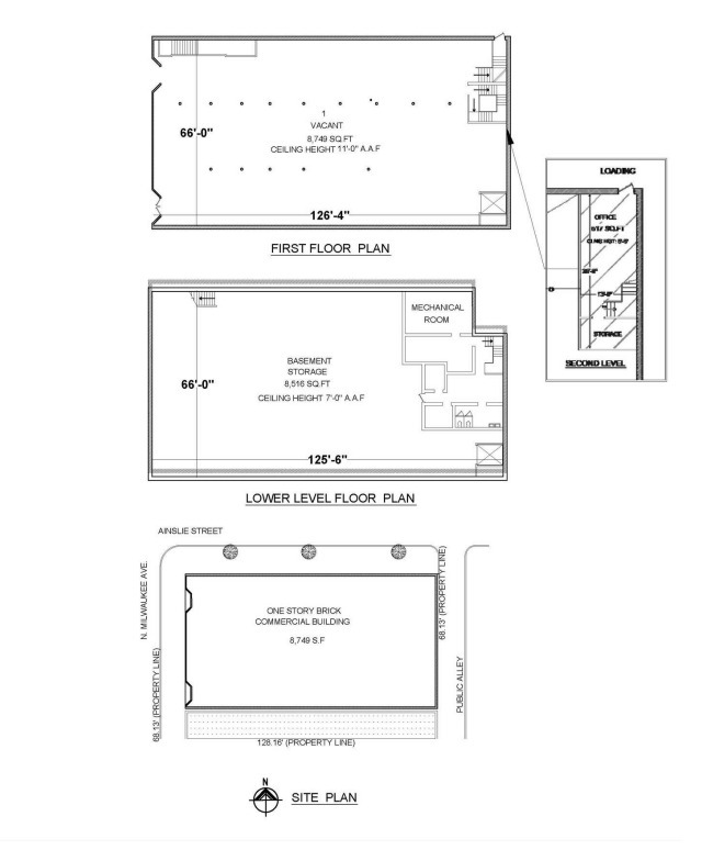 4811 N Milwaukee Ave, Chicago, IL for lease Floor Plan- Image 1 of 1