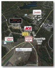 300 Capital Dr, Carthage, NC - aerial  map view