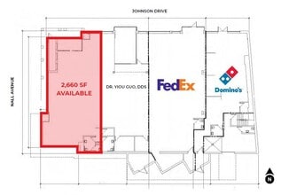 5433-5439 Johnson Dr, Mission, KS for lease Site Plan- Image 1 of 1