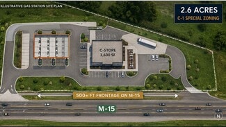 More details for 9037 S State Rd, Goodrich, MI - Land for Sale