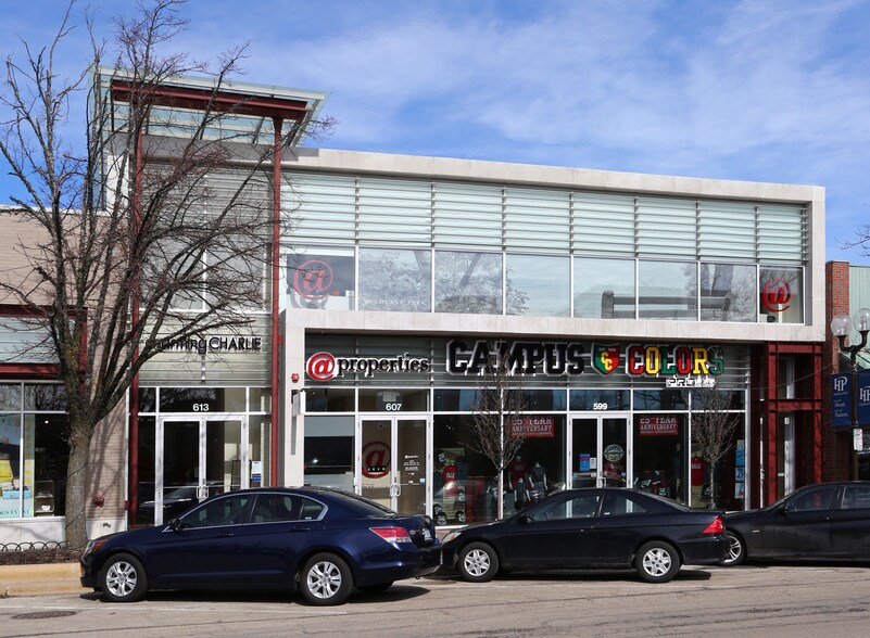 599-607 Central Ave, Highland Park, IL à louer - Plan d’étage - Image 3 de 4