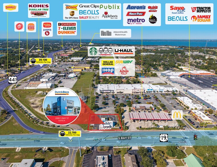 2880 S Bay St, Eustis, FL à vendre - Photo du bâtiment - Image 2 de 6