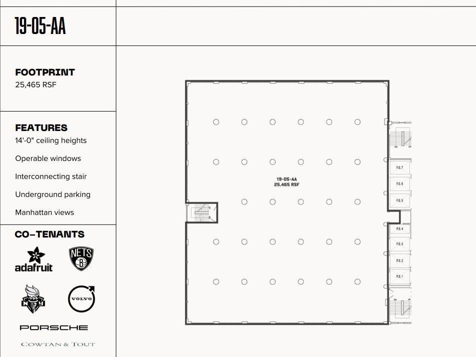 220 36th St, Brooklyn, NY for lease Floor Plan- Image 1 of 1
