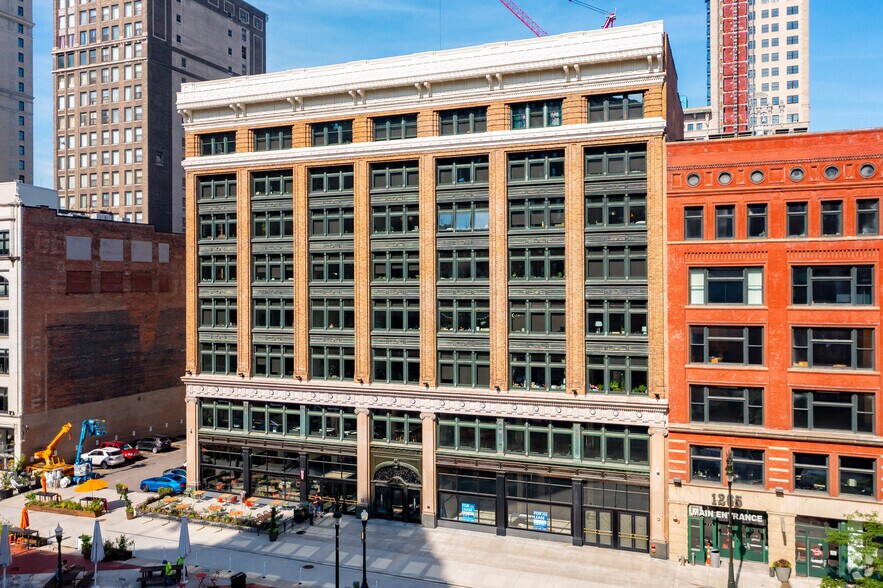 1249-1253 Griswold St, Detroit, MI à louer - Photo du bâtiment - Image 3 de 20