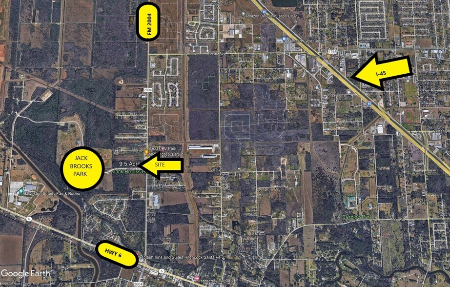 5640 FM 2004 Rd, Hitchcock, TX à vendre - Photo du bâtiment - Image 1 de 6