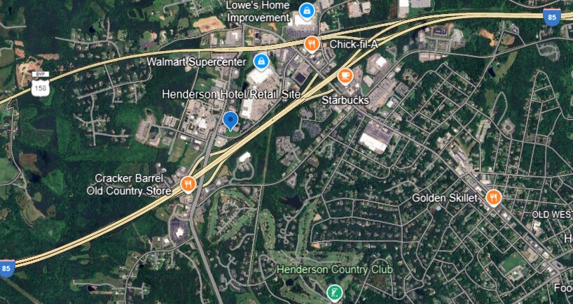 N Cooper Dr, Henderson, NC à vendre - Aérien - Image 3 de 4