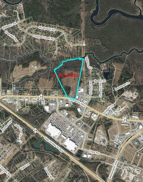 2780 Richlands Hwy, Jacksonville, NC à vendre - Photo du bâtiment - Image 2 de 2