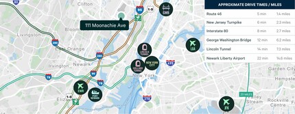 111 Moonachie Ave, Moonachie, NJ for lease Map- Image 2 of 2