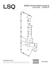 2550 Victoria Park Ave, Toronto, ON à louer Plan d’étage- Image 1 de 1