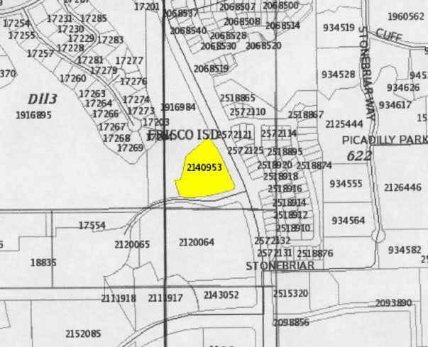 1701 Legacy Drive, Frisco, TX for lease - Plat Map - Image 2 of 7