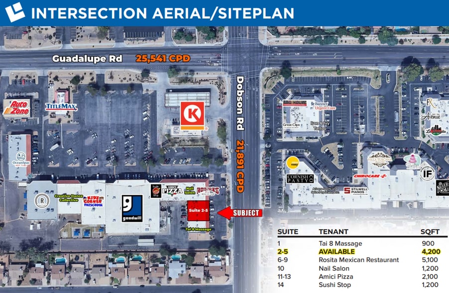 2023 W Guadalupe Rd, Mesa, AZ for lease - Building Photo - Image 2 of 11