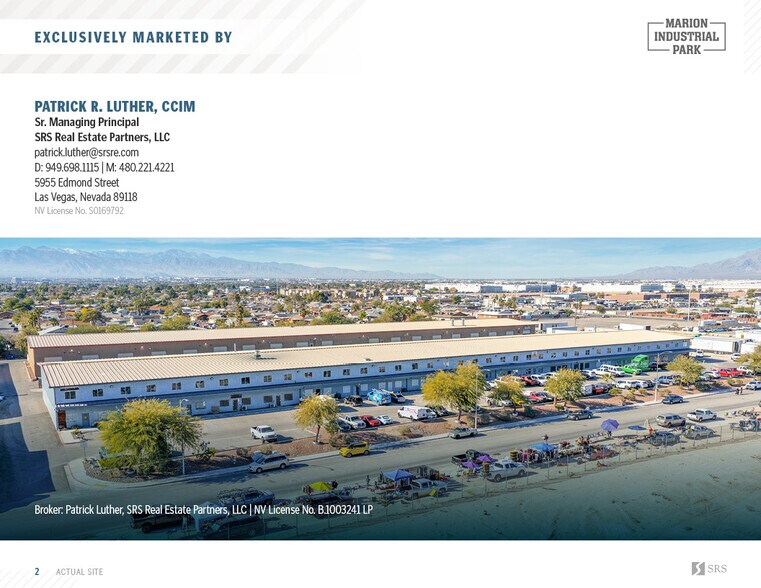 2275 Marion Dr, Las Vegas, NV à vendre - Photo du bâtiment - Image 2 de 9
