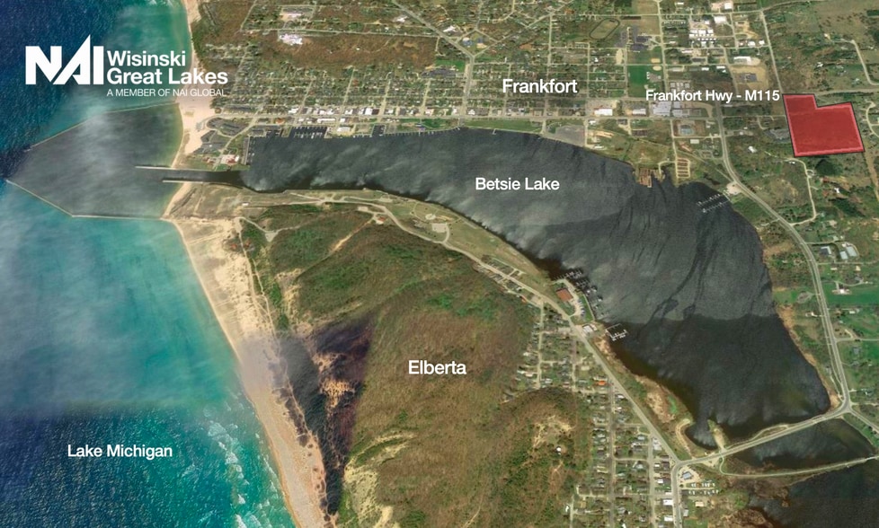 1433 Main St, Frankfort, MI for sale - Aerial - Image 1 of 1