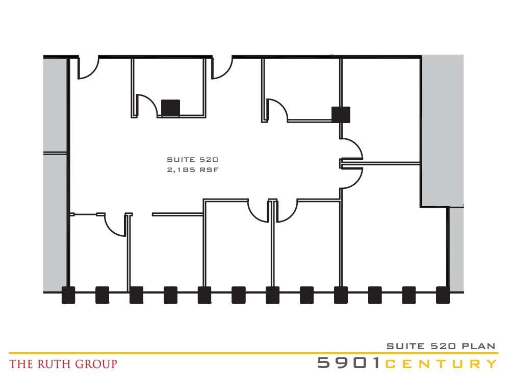 5901 W Century Blvd, Los Angeles, CA for sale Floor Plan- Image 1 of 1