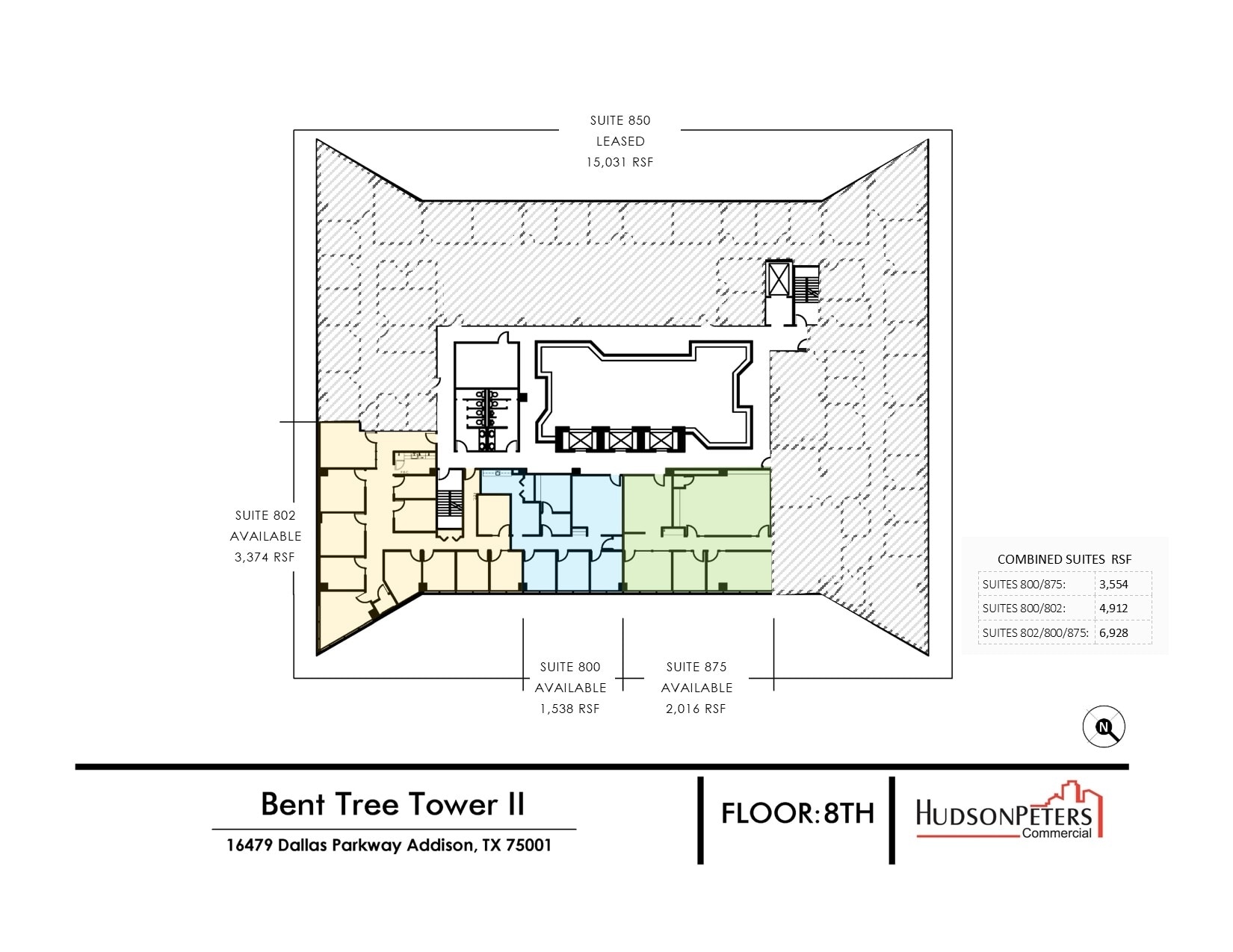 16479 Dallas Pky, Addison, TX for lease Interior Photo- Image 1 of 2