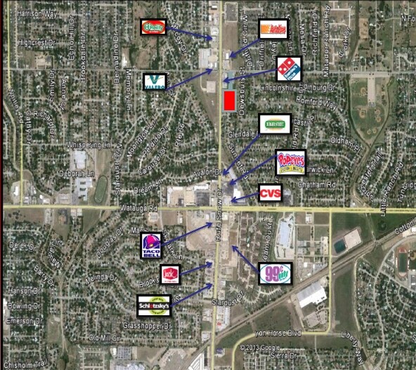 6640 Rufe Snow Dr, North Richland Hills, TX for sale - Aerial - Image 2 of 3