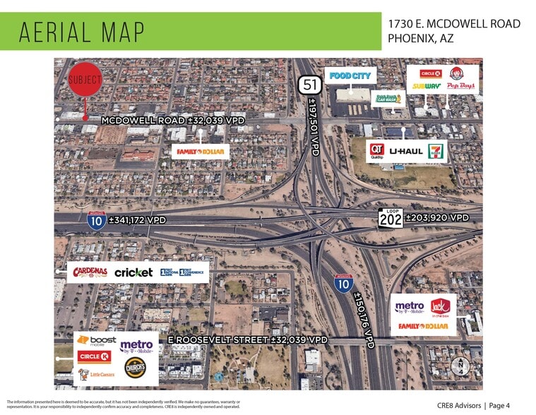 1730 E McDowell Rd, Phoenix, AZ for lease - Building Photo - Image 2 of 5