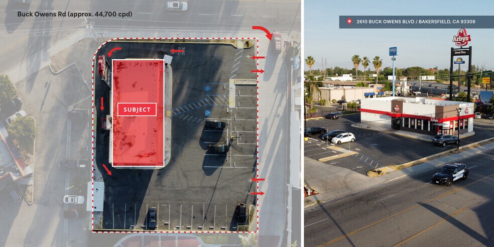 2610 Buck Owens Blvd, Bakersfield, CA à louer - Photo du bâtiment - Image 2 de 6