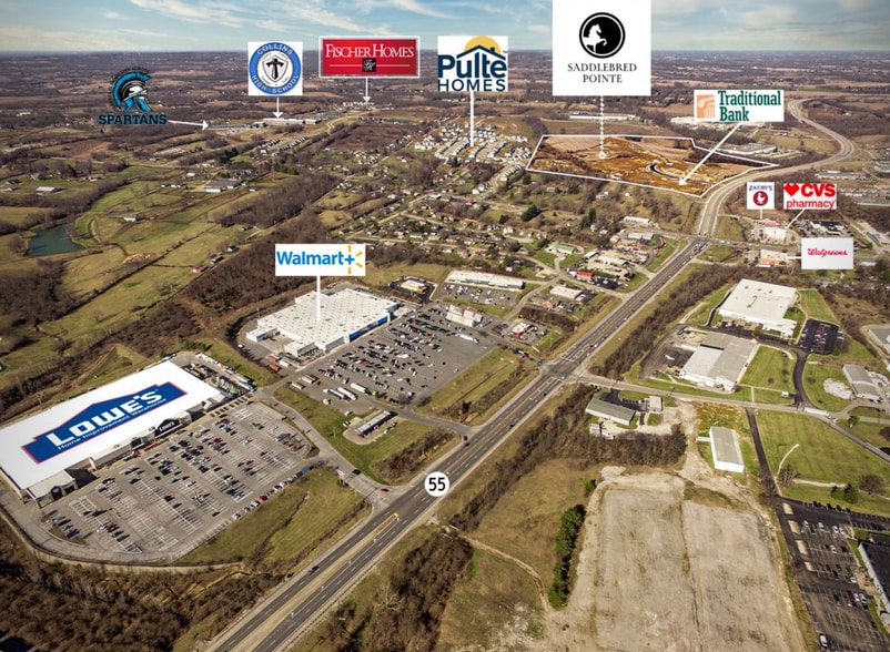 4280 Freedom's Way, Shelbyville, KY for sale - Aerial - Image 1 of 6