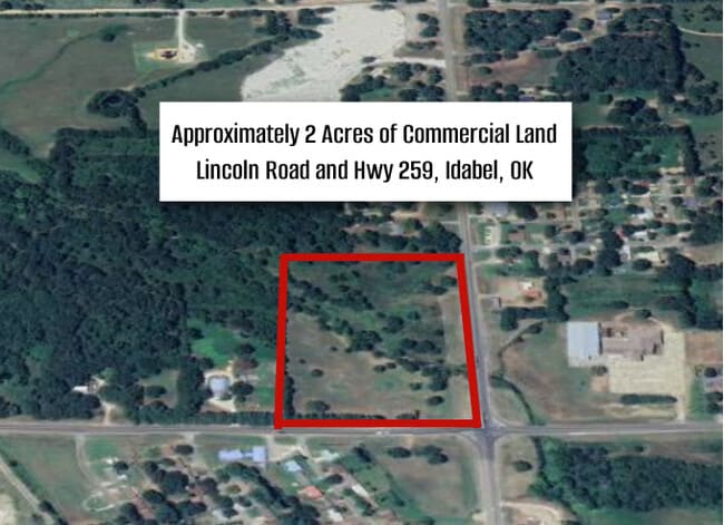 Plus de détails pour E Lincoln Road, Idabel, OK - Terrain à vendre