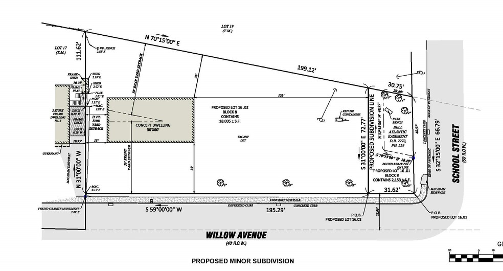 5 Willow ave, Peapack, NJ à vendre - Plan de site - Image 2 de 3