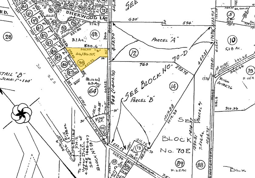 830 Twining Rd, Dresher, PA à louer - Plan cadastral - Image 2 de 5
