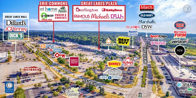More details for 7960-8000 Plaza Blvd, Mentor, OH - Retail for Lease