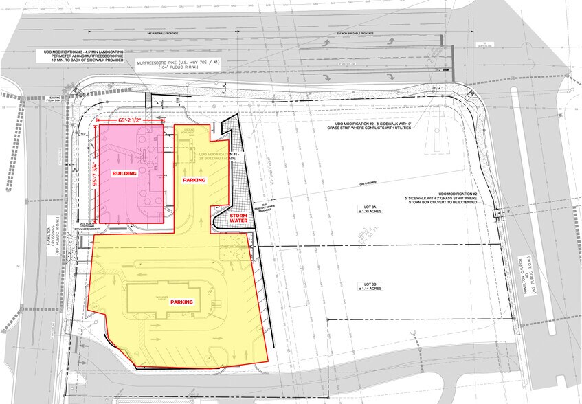 805 Hamilton Crossings, Antioch, TN à louer - Plan de site - Image 3 de 3
