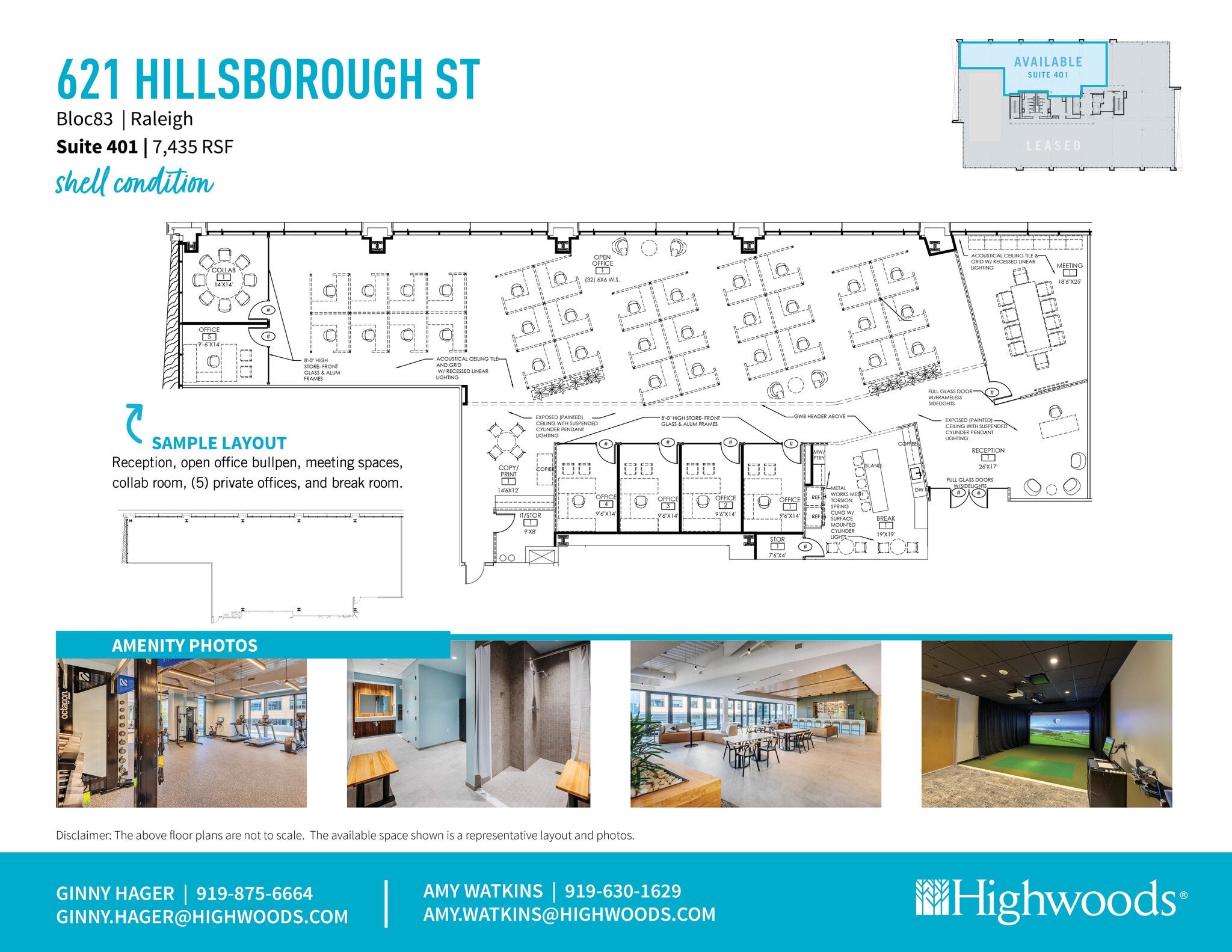 621 Hillsborough St, Raleigh, NC for lease Floor Plan- Image 1 of 1