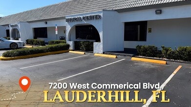7100 W Commercial Blvd, Lauderhill, FL for lease - Commercial Listing Video