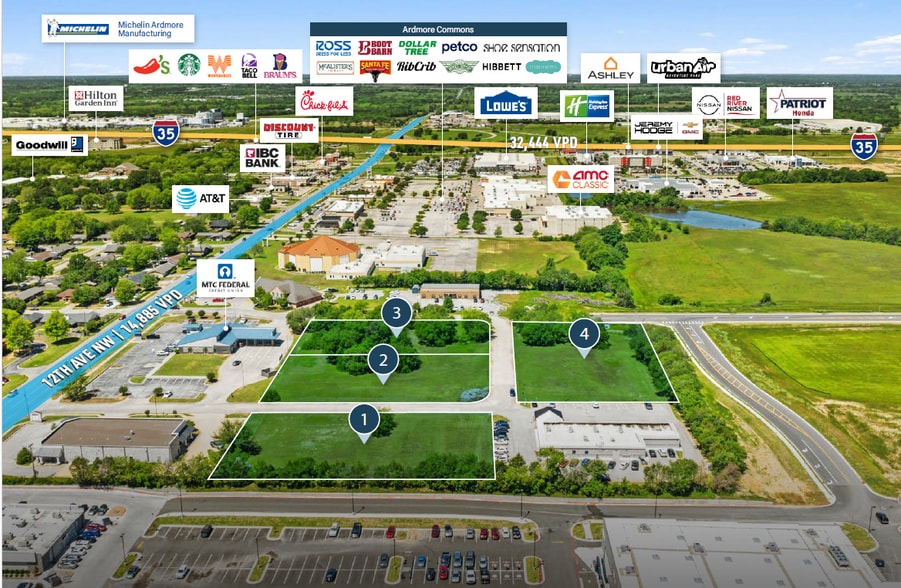 1406 Brookview dr, Ardmore, OK for sale - Building Photo - Image 2 of 4