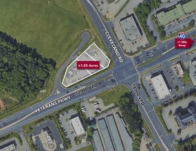 5770 Veterans Pky, Garner, NC - Aerial map view - Image1