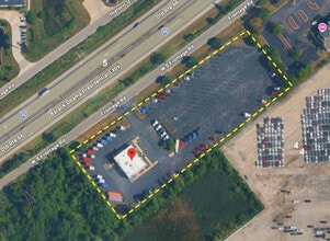 241 W South Frontage Rd, Bolingbrook, IL - Aerial map view