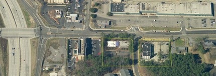 1830 Hillandale Rd, Durham, NC - Aerial  map view