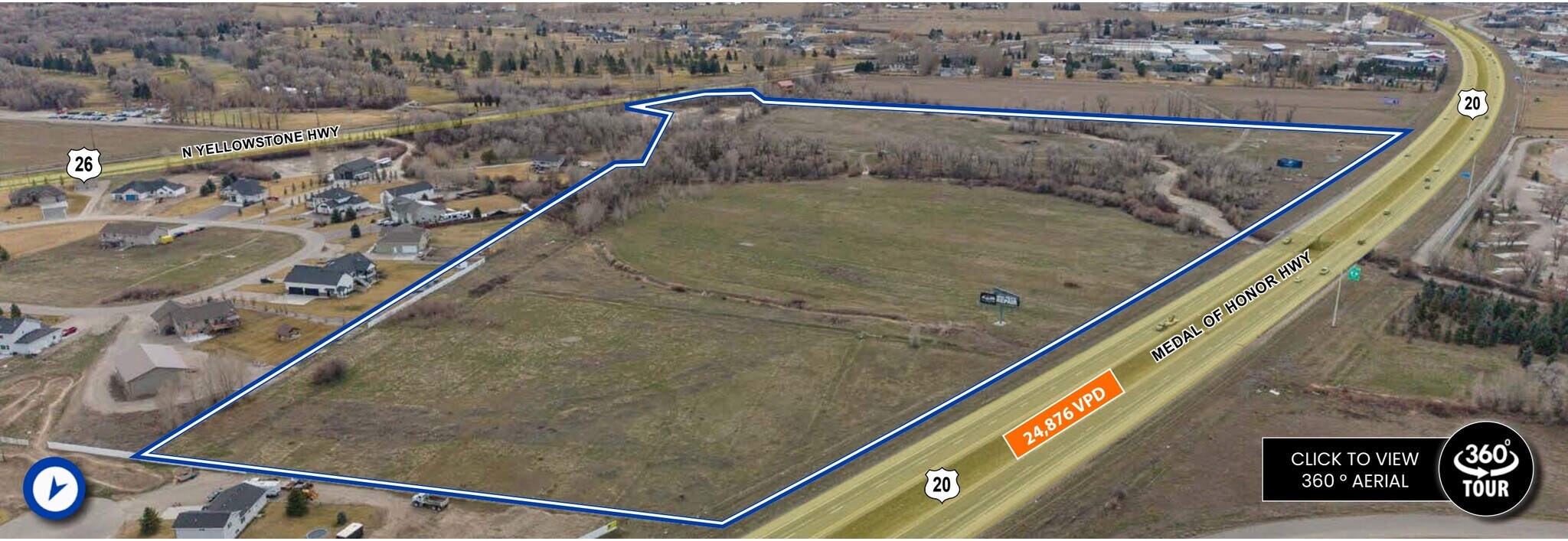 TBD N Yellowstone Hwy, Rigby, ID à vendre Photo du bâtiment- Image 1 de 4