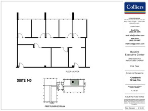 2950 Buskirk Ave, Walnut Creek, CA à louer Plan d  tage- Image 1 de 1