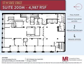 177 N State St, Chicago, IL for lease Floor Plan- Image 1 of 13