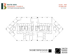 11215 N Community House Rd, Charlotte, NC à louer Plan d’étage- Image 1 de 1