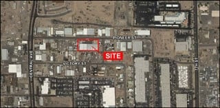 113 E Pioneer St, Phoenix, AZ - Aerial  map view