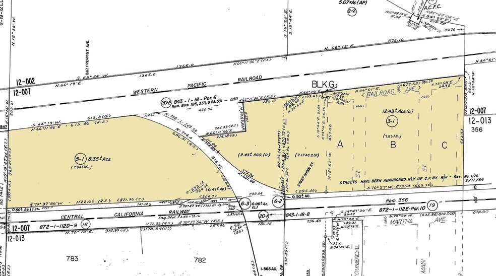37887-37975 Shinn St, Fremont, CA à vendre - Plan cadastral - Image 2 de 5