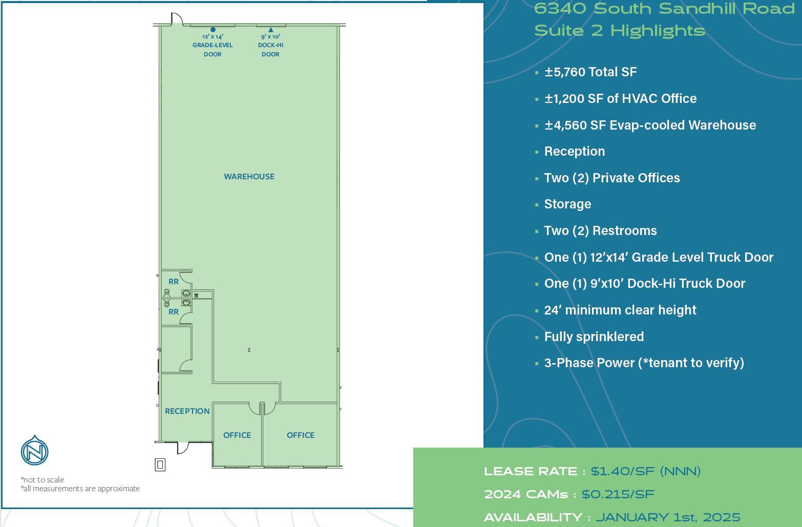 6320 S Sandhill Rd, Las Vegas, NV à louer Plan d  tage- Image 1 de 5