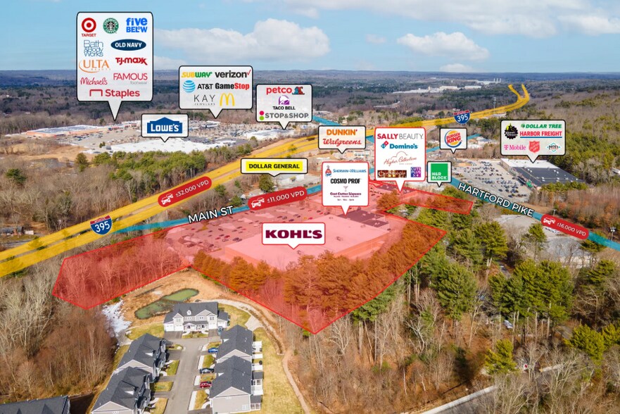 1050-1078 N Main St, Dayville, CT à vendre - Photo du bâtiment - Image 2 de 21