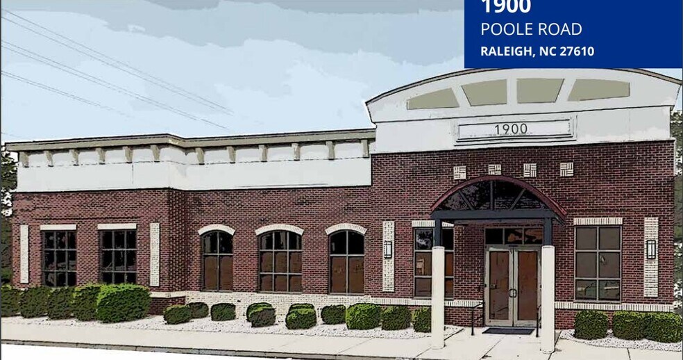 1900 Poole Rd, Raleigh, NC à louer - Photo principale - Image 1 de 1