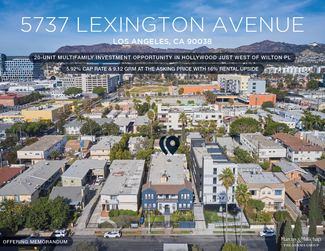 Plus de détails pour 5737 Lexington Ave, Los Angeles, CA - Multi-résidentiel à vendre