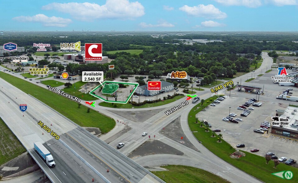 3885 Interstate 10 S, Beaumont, TX à louer - Aérien - Image 3 de 4