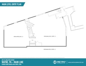 301 W Lancaster Ave, Wayne, PA for lease Floor Plan- Image 1 of 2