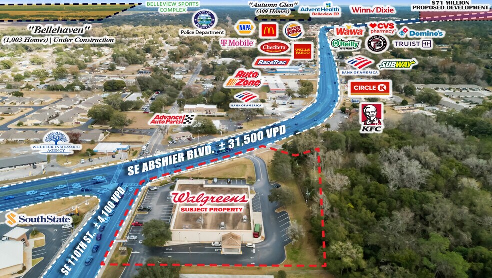 4920 SE Abshier Blvd, Belleview, FL à vendre - Photo du bâtiment - Image 2 de 2